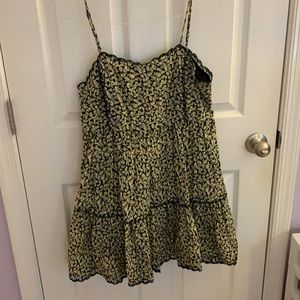 Floral spaghetti strap dress